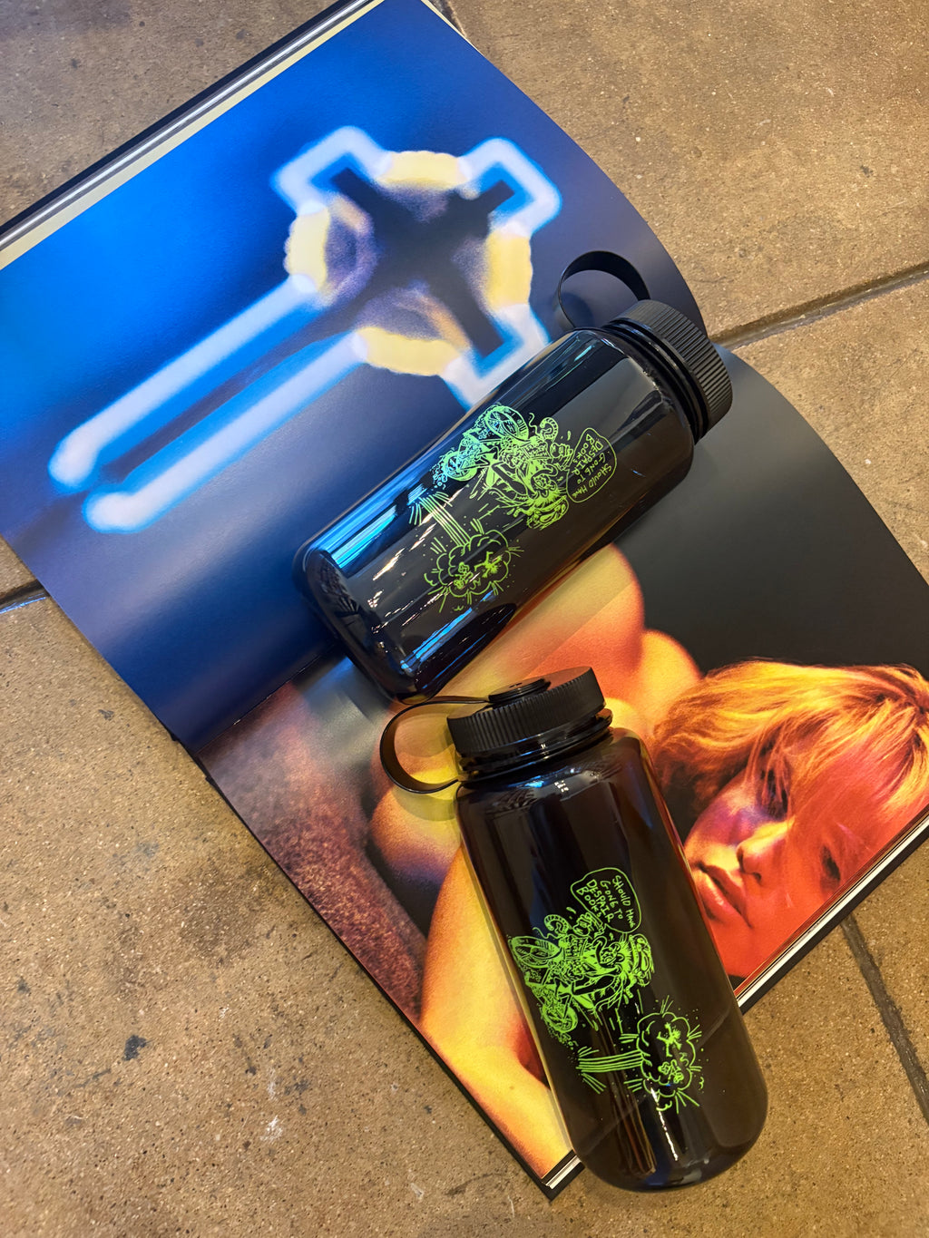 Bottle Up and Exploooooode Over and Over Water Bottle