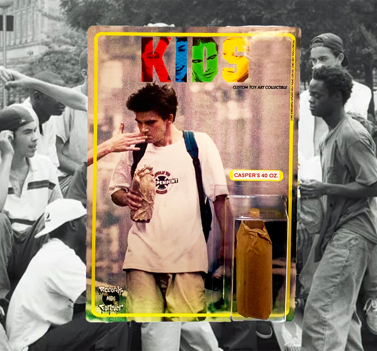 Casper's 40 oz. from Larry Clark's KIDS (1995) – des pair books