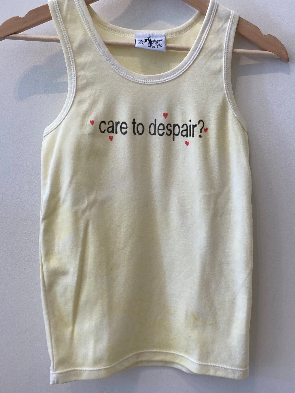 Care to despair? tank by Hollywood Gifts