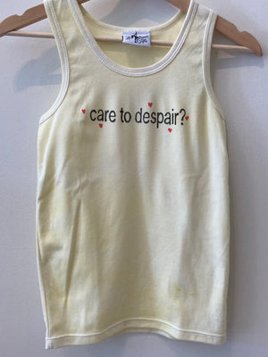 Care to despair? tank by Hollywood Gifts