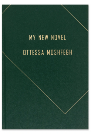 My New Novel by Ottessa Moshfegh (Includes a poster by Issy Wood)